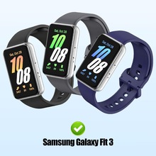 Ремінець BECOVER Samsung Galaxy Fit 3 Black (713195)