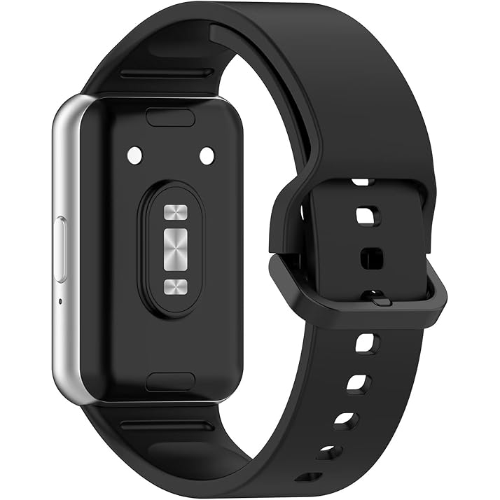 Ремінець BECOVER Samsung Galaxy Fit 3 Black (713195) Матеріал силікон