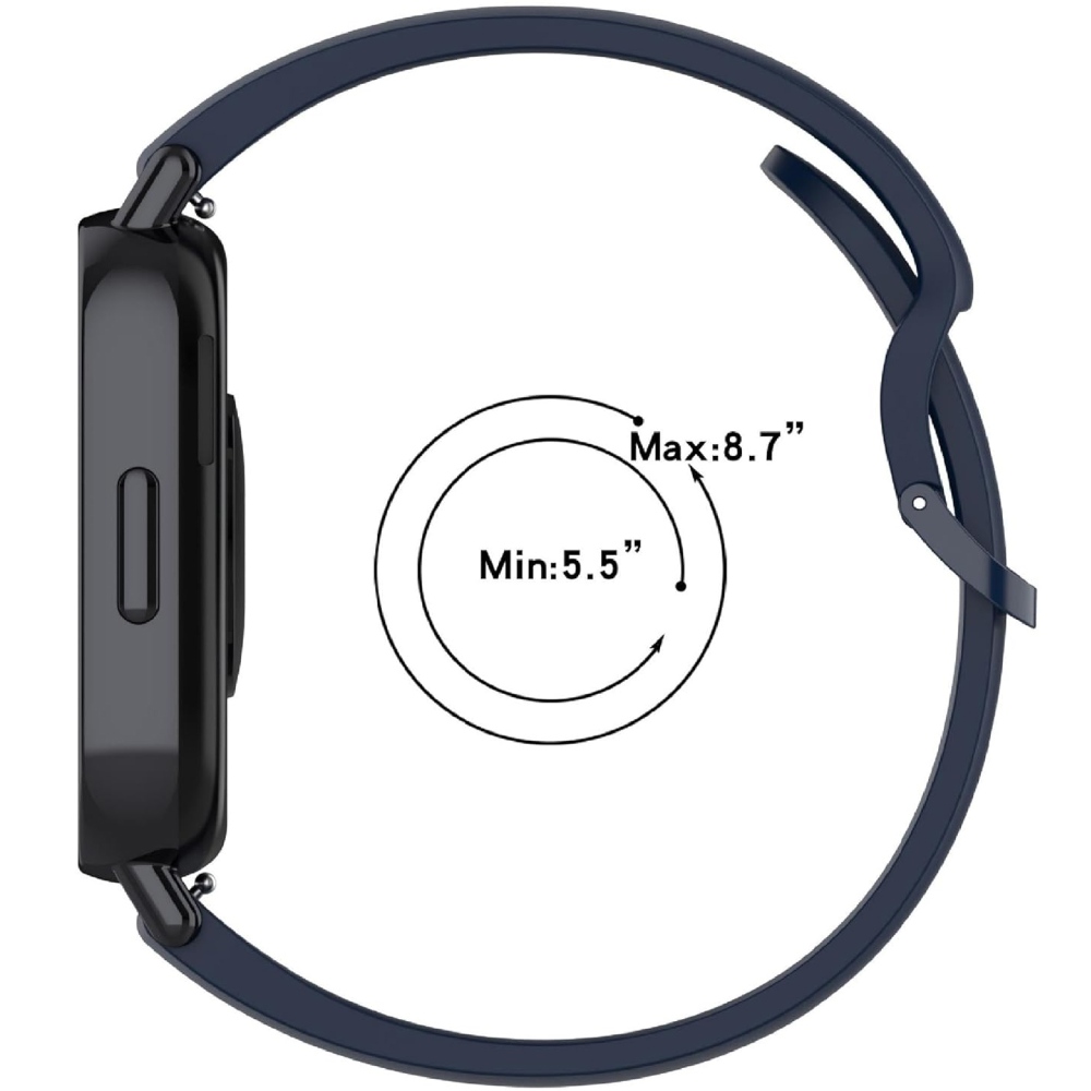 Ремінець BECOVER Xiaomi Redmi Watch 5 Lite Black (713208) Кількість аксесуарів в комплекті 1