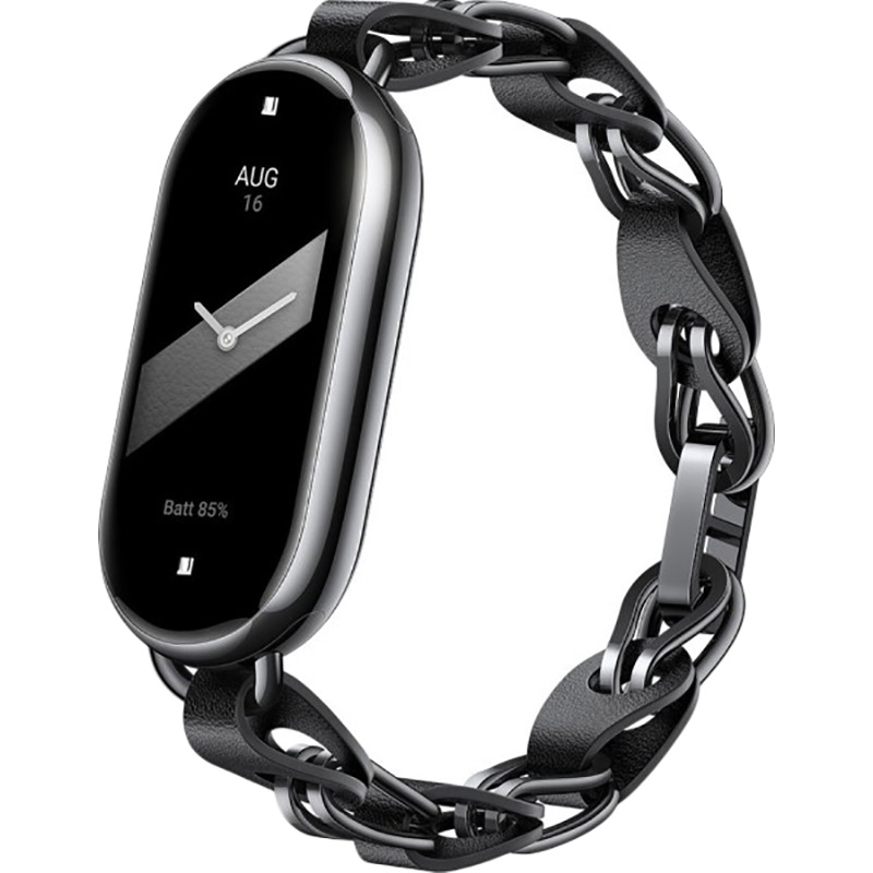 Ремінець Xiaomi Smart Band 8/9 Chain Black (BHR7298CN) Ремінець Xiaomi Smart Band 8/9 Chain Black (BHR7298CN)