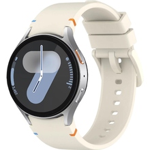 Ремінець BECOVER Tape для Samsung Galaxy Watch 3/4/5/6/7 20mm Cream (712054)