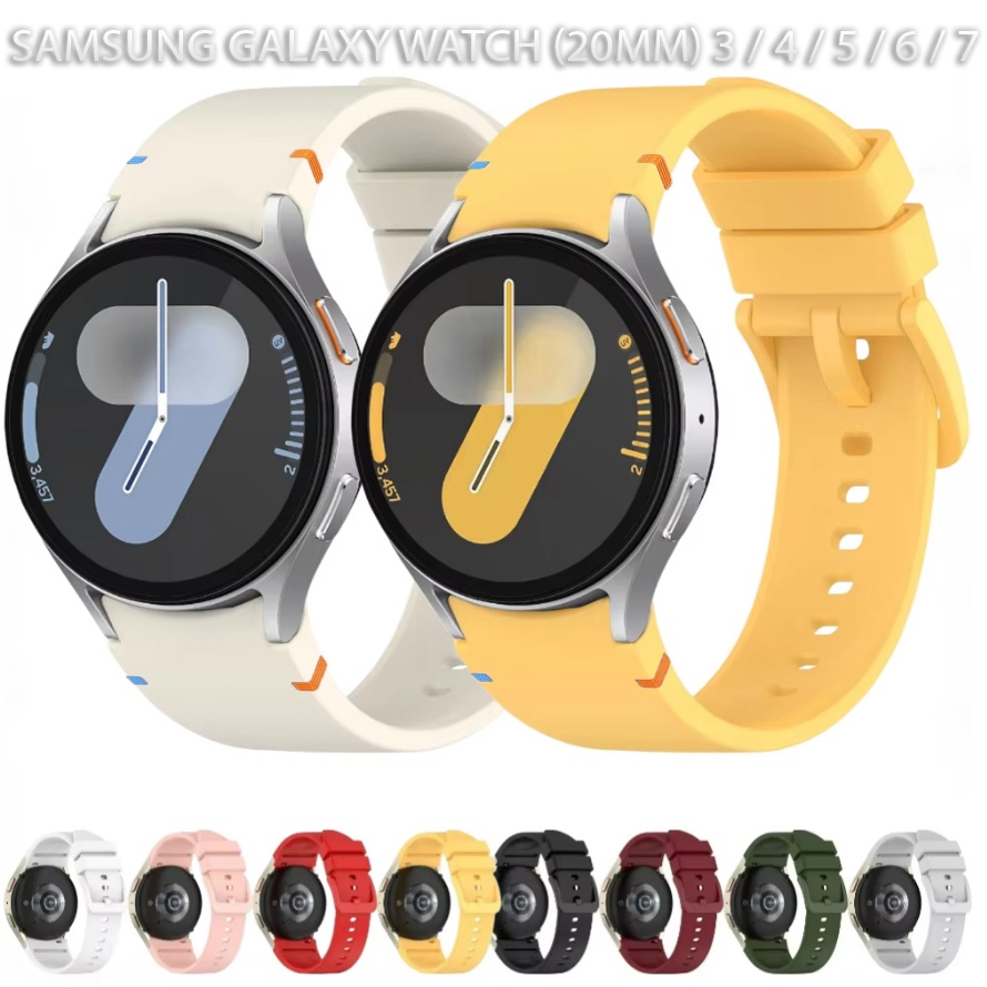 Ремінець BECOVER Tape для Samsung Galaxy Watch 3/4/5/6/7 20mm Deep Blue (712055) Сумісність за моделлю Samsung Galaxy Watch 5 40mm