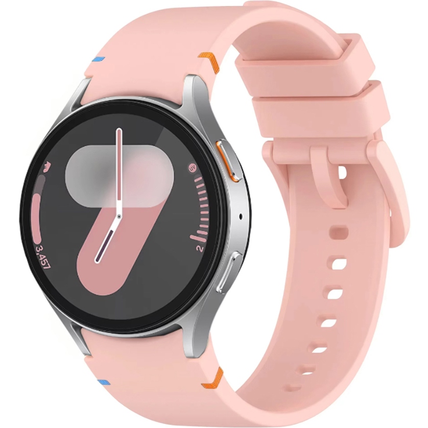 Ремешок BECOVER Tape для Samsung Galaxy Watch 3/4/5/6/7 20mm Pink (712059) Ремешок BECOVER Tape для Samsung Galaxy Watch 3/4/5/6/7 20mm Pink (712059)