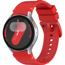 Ремінець BECOVER Tape для Samsung Galaxy Watch 3/4/5/6/7 20mm Red (712060)