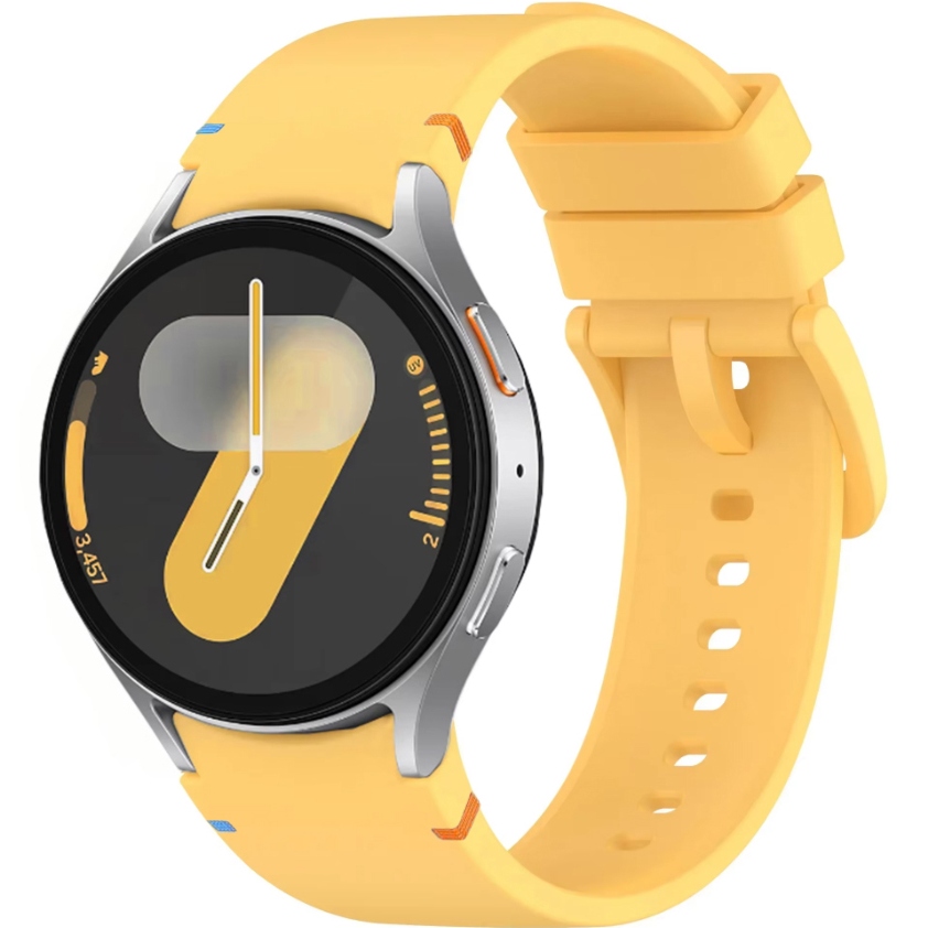 Ремешок BECOVER Tape для Samsung Galaxy Watch 3/4/5/6/7 20mm Yellow (712064) Ремешок BECOVER Tape для Samsung Galaxy Watch 3/4/5/6/7 20mm Yellow (712064)
