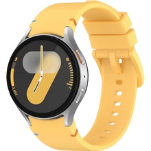 Ремешок BECOVER Tape для Samsung Galaxy Watch 3/4/5/6/7 20mm Yellow (712064)