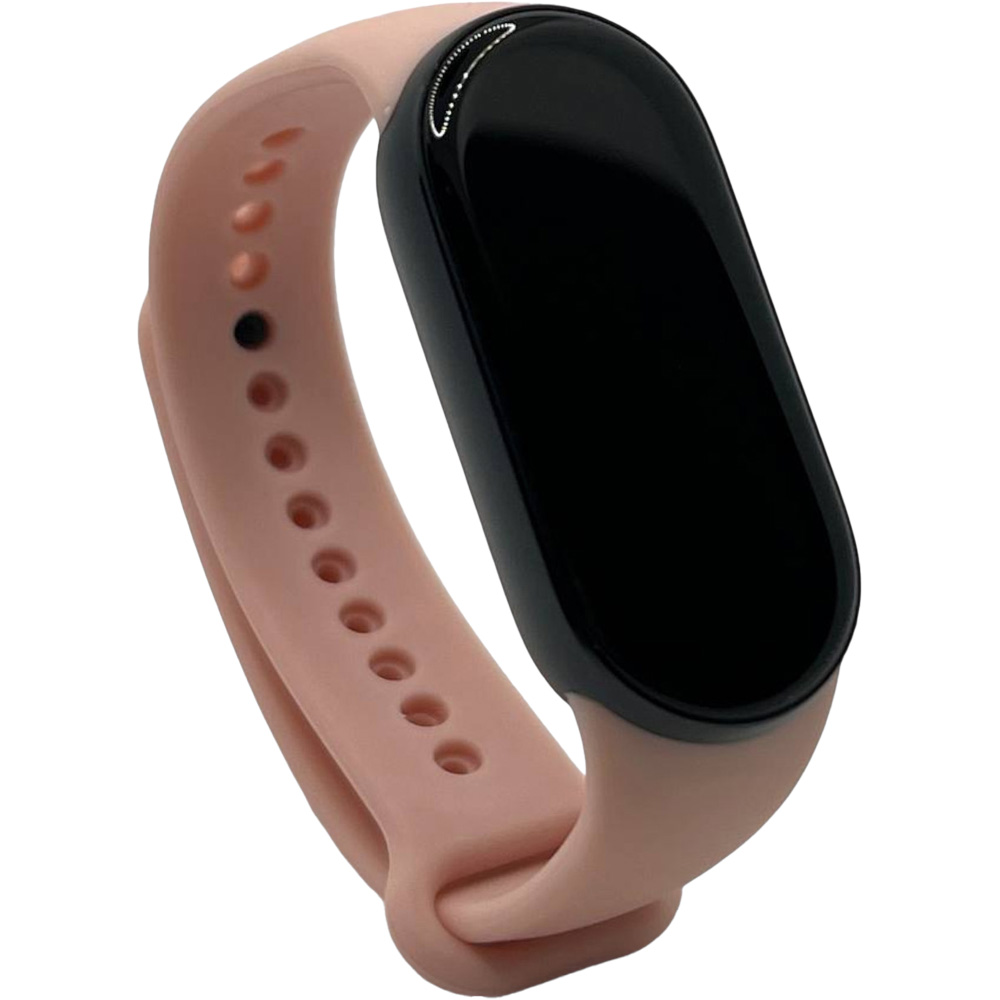 Ремінець BECOVER для Xiaomi Mi Smart Band 9 Grapefruit-Pink (711948) Матеріал силікон
