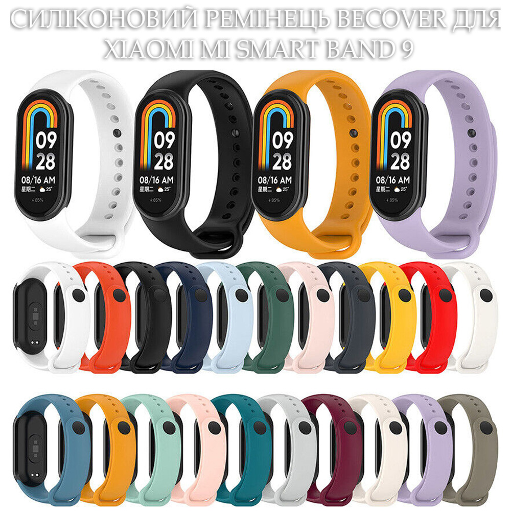 Фото 4 Ремінець BECOVER для Xiaomi Mi Smart Band 9 Pine-Green (711953)