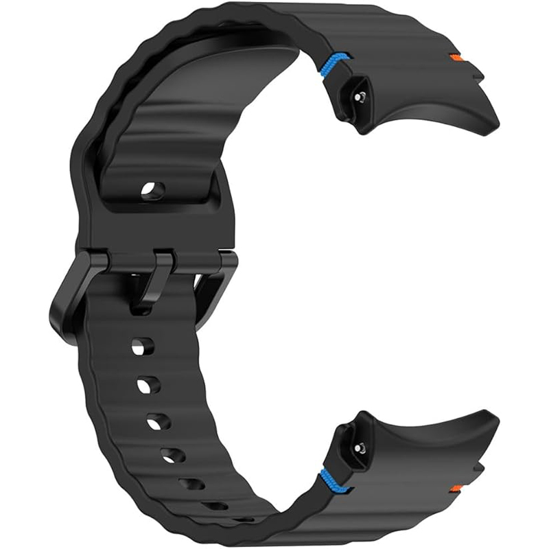 Ремінець BECOVER Ribbed Tape для Samsung Galaxy Watch (20mm) 3/4/5/6/7 Black (712037) Сумісність за моделлю Samsung Galaxy Watch 5 40mm
