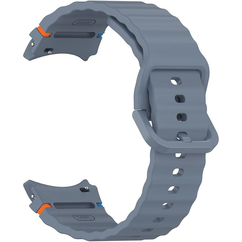 Ремешок BECOVER Ribbed Tape для Samsung Galaxy Watch (20mm) 3/4/5/6/7 Blue (712038) Совместимость по модели Samsung Galaxy Watch 7 40mm