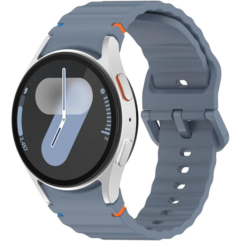 Ремешок BECOVER Ribbed Tape для Samsung Galaxy Watch (20mm) 3/4/5/6/7 Blue (712038) Ремешок BECOVER Ribbed Tape для Samsung Galaxy Watch (20mm) 3/4/5/6/7 Blue (712038)