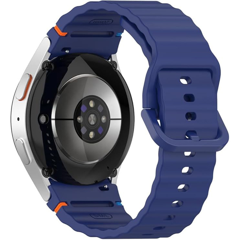 Ремінець BECOVER Ribbed Tape для Samsung Galaxy Watch (20mm) 3/4/5/6/7 Deep Blue (712040) Сумісність за моделлю Samsung Galaxy Watch 6 40mm