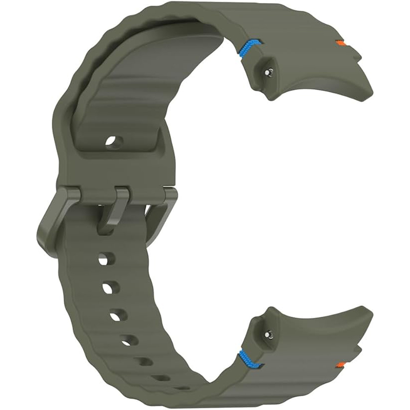 Ремінець BECOVER Ribbed Tape для Samsung Galaxy Watch (20mm) 3/4/5/6/7 Khaki (712043) Сумісність за моделлю Samsung Galaxy Watch 3 41 мм