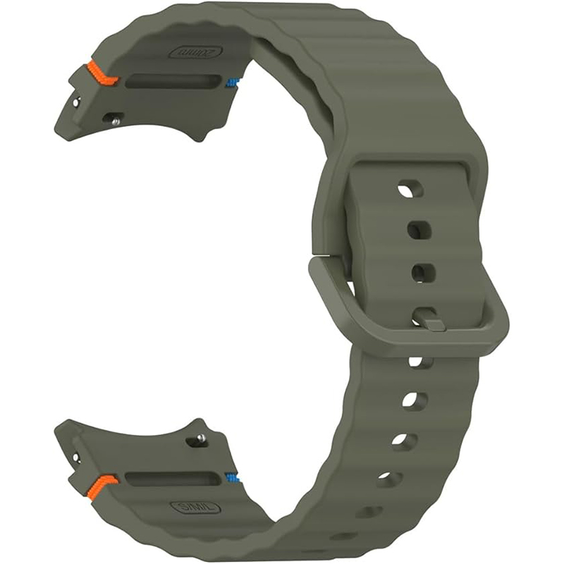 Ремінець BECOVER Ribbed Tape для Samsung Galaxy Watch (20mm) 3/4/5/6/7 Khaki (712043) Сумісність за моделлю Samsung Galaxy Watch 5 40mm