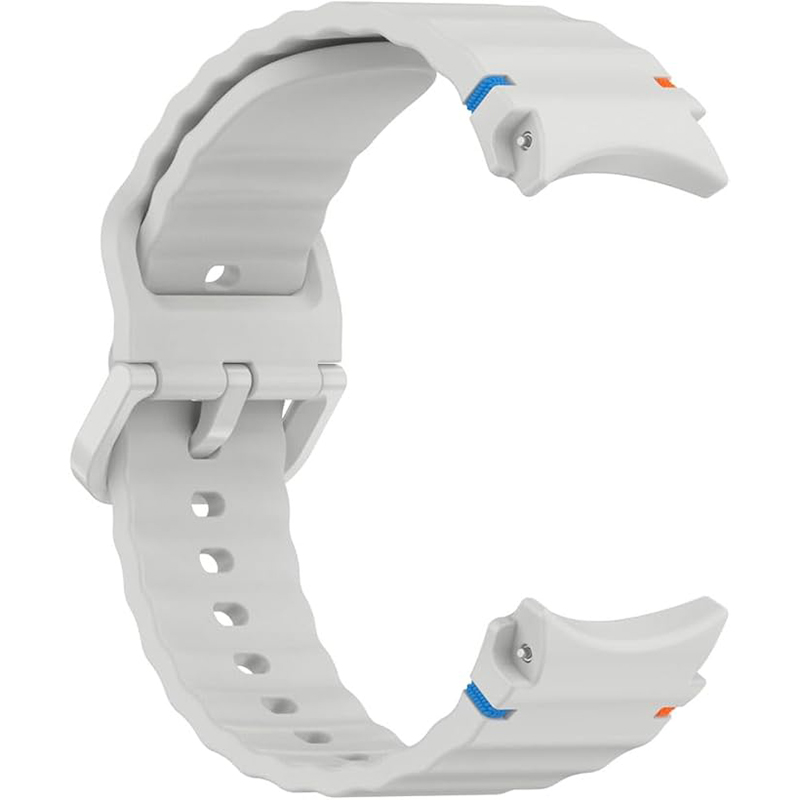 Ремінець BECOVER Ribbed Tape для Samsung Galaxy Watch (20mm) 3/4/5/6/7 Lite Gray (712045) Сумісність за моделлю Samsung Galaxy Watch 6 40mm
