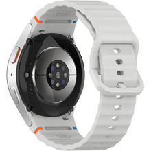 Ремінець BECOVER Ribbed Tape для Samsung Galaxy Watch (20mm) 3/4/5/6/7 Lite Gray (712045)