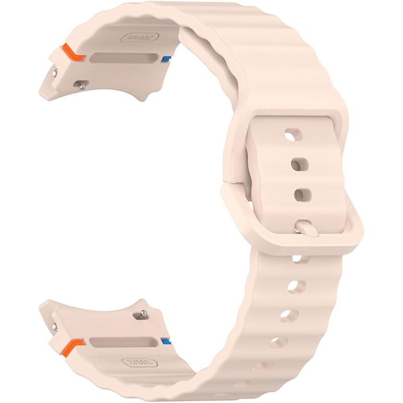 Ремешок BECOVER Ribbed Tape для Samsung Galaxy Watch (20mm) 3/4/5/6/7 Pink (712047) Совместимость по модели Samsung Galaxy Watch 5 40mm