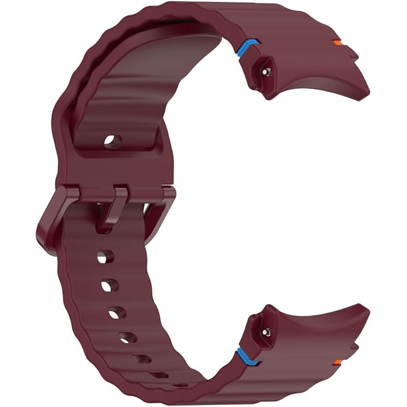 Ремешок BECOVER Ribbed Tape для Samsung Galaxy Watch (20mm) 3/4/5/6/7 Red Wine (712049) Совместимость по модели Samsung Galaxy Watch 6 40mm