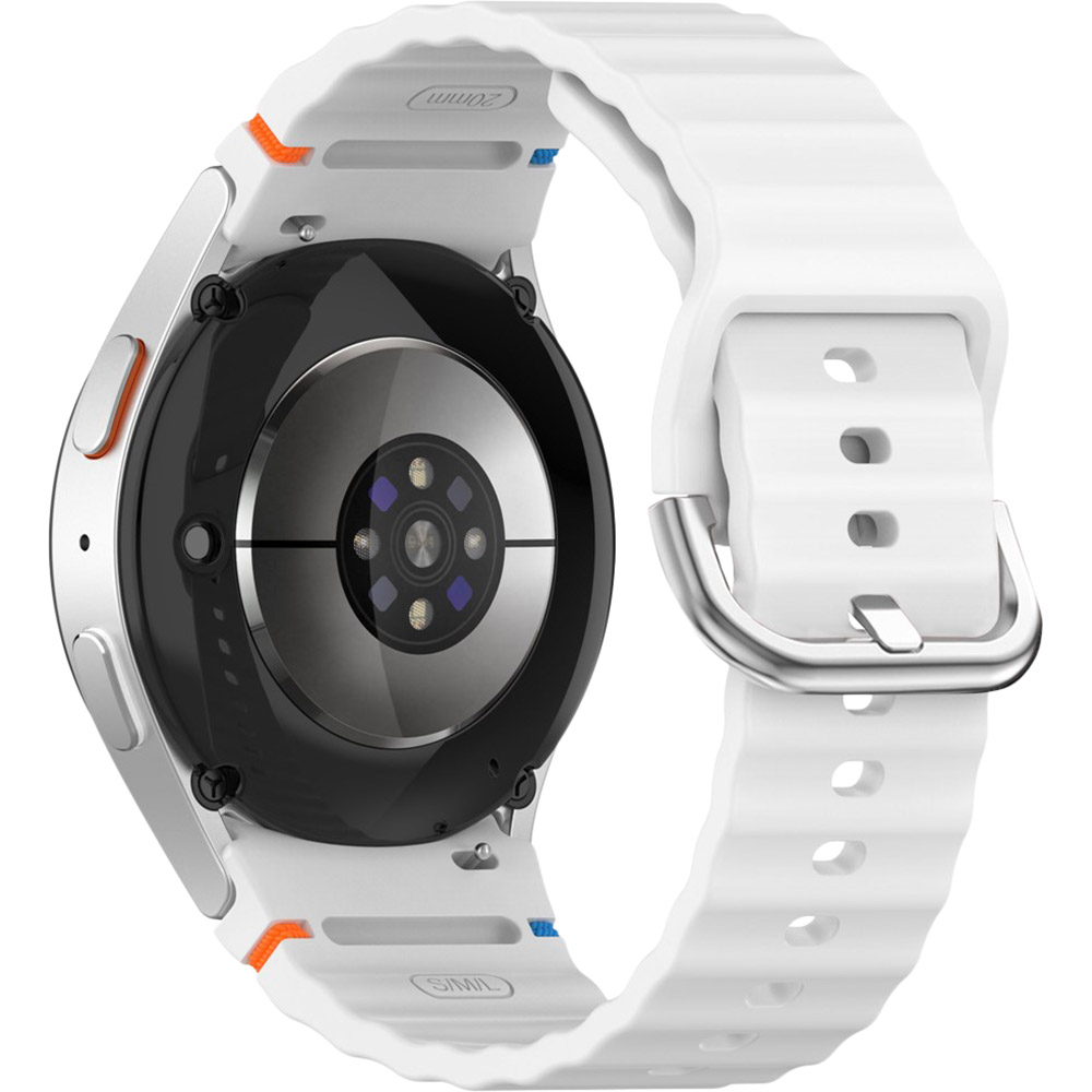 Силиконовый ремешок BeCover Ribbed Tape (20mm) для Samsung Galaxy Watch 7 (40/44mm)/7 FE/6/6 Classic/5/5 Pro/4/4 Classic/Watch 3 (41mm) White (712050) Совместимость по модели Samsung Galaxy Watch 4 40mm