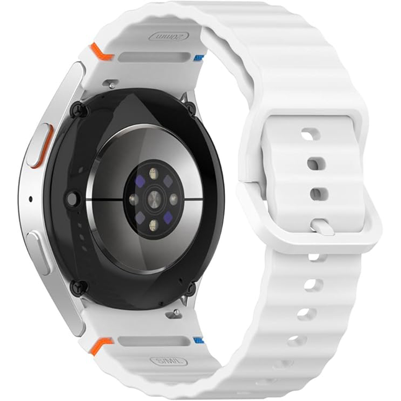 Ремешок BECOVER Ribbed Tape для Samsung Galaxy Watch (20mm) 3/4/5/6/7 White (712050) Совместимость по модели Samsung Galaxy Watch 4 40mm