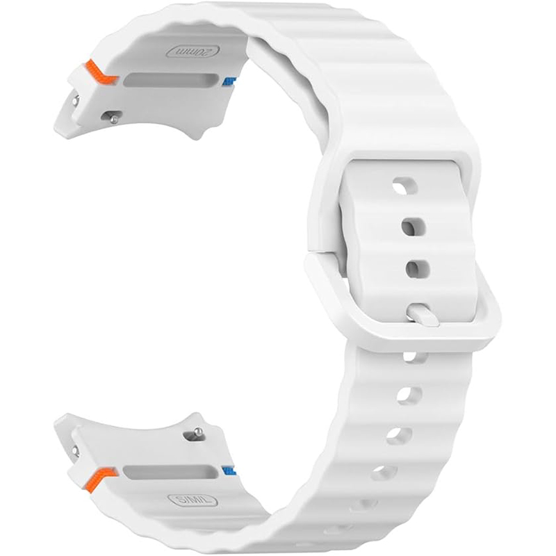 Ремешок BECOVER Ribbed Tape для Samsung Galaxy Watch (20mm) 3/4/5/6/7 White (712050) Совместимость по модели Samsung Galaxy Watch 3 41 мм