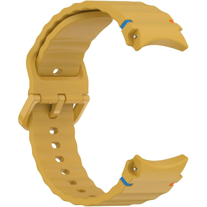 Ремешок BECOVER Ribbed Tape для Samsung Galaxy Watch (20mm) 3/4/5/6/7 Yellow (712051) Совместимость по модели Samsung Galaxy Watch 7 44mm