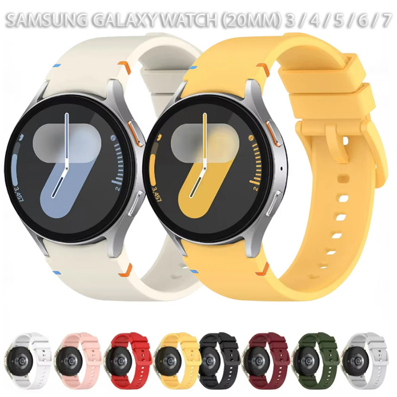 Ремінець BECOVER Tape для Samsung Galaxy Watch (20mm) 3/4/5/6/7 Blue (712053) Сумісність за моделлю Samsung Galaxy Watch 4 44mm