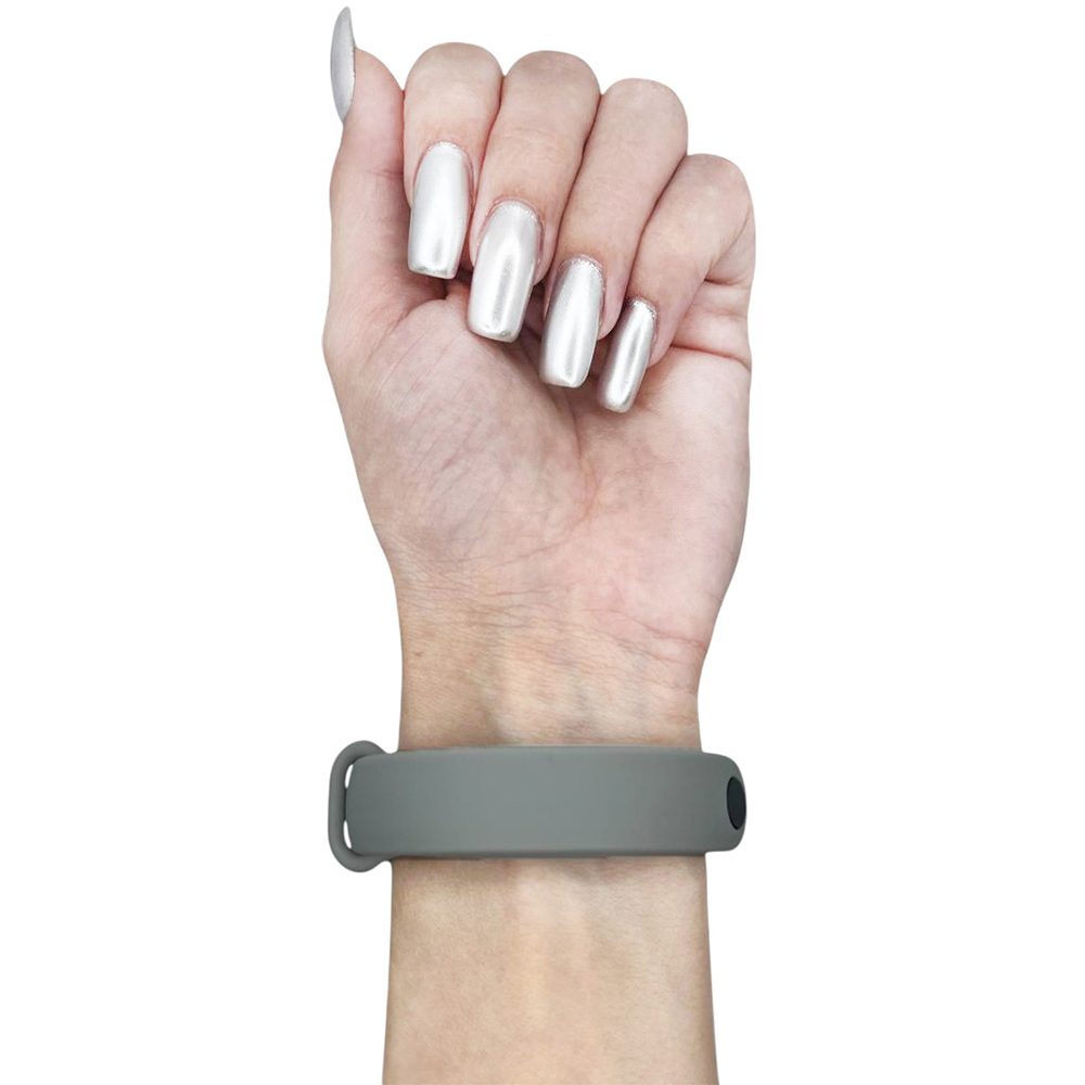 Ремінець BECOVER для Xiaomi Smart Band 9 Light Gray (711961) Матеріал силікон