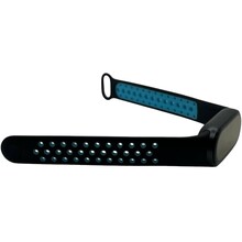 Ремінець BECOVER Vents Style для Xiaomi Smart Band 9 Black-Blue (711982)
