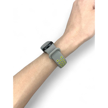 Ремінець BECOVER Vents Style для Xiaomi Mi Smart Band 9 Gray-Green (711986)