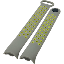 Ремінець BECOVER Vents Style для Xiaomi Mi Smart Band 9 Gray-Green (711986)