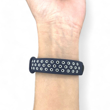 Ремінець BECOVER Vents Style для Xiaomi Mi Smart Band 9 Blue-White (711987)