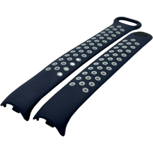 Ремінець BECOVER Vents Style для Xiaomi Mi Smart Band 9 Blue-White (711987)