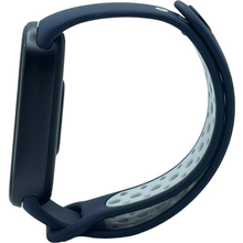 Ремінець BECOVER Vents Style для Xiaomi Mi Smart Band 9 Blue-White (711987)