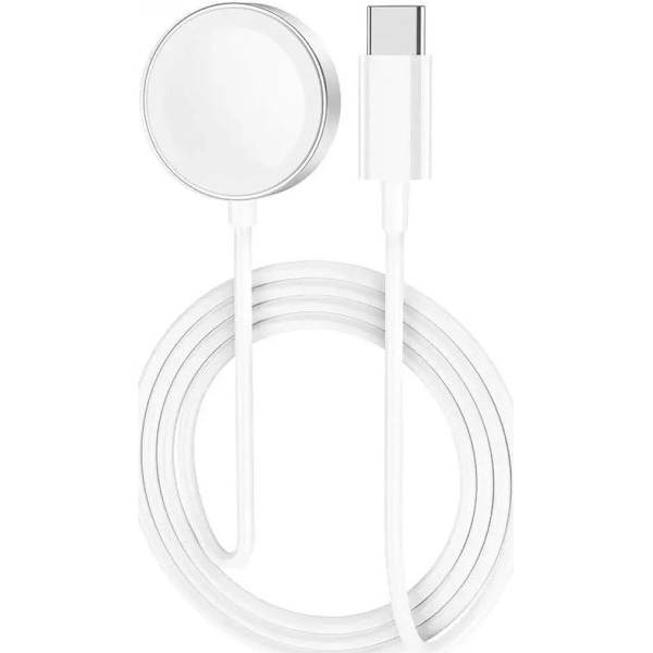 Бездротовий зарядний пристрій HOCO CW39 Wireless Charger For iWatch White (6931474770646) Бездротовий зарядний пристрій HOCO CW39 Wireless Charger For iWatch White (6931474770646)