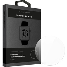 Защитное стекло ARMORSTANDART Supreme Black Icon для Garmin Fenix 7X Pro Clear (ARM84745)