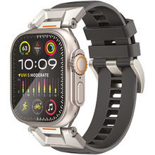 Ремешок PROMATE для Apple Watch SE Ultra 42/44/45/49 мм Black (silicaband-pro.black)