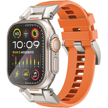 Ремешок PROMATE SilicaBand-Pro для Apple Watch серии 1-9 SE Ultra 1-2 42/44/45/49 мм Orange (silicaband-pro.orange)