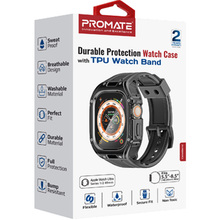 Бампер PROMATE Caseband для Apple Watch Ultra 49 мм Black (caseband.black)
