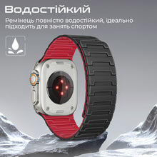 Ремешок PROMATE Magband-MS для Apple Watch серии 1-9 SE Ultra 1-2 Black (magband-ms.black)