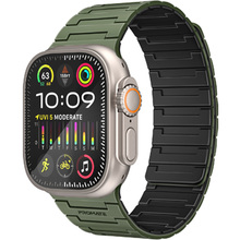 Ремешок PROMATE Magband-MS для Apple Watch серии 1-9 SE Ultra 1-2 Green(magband-ms.midnightgreen)