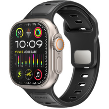 Ремешок PROMATE SiliBand-DC для Apple Watch серии 1-9 SE Ultra 2 Black (siliband-dc.black)