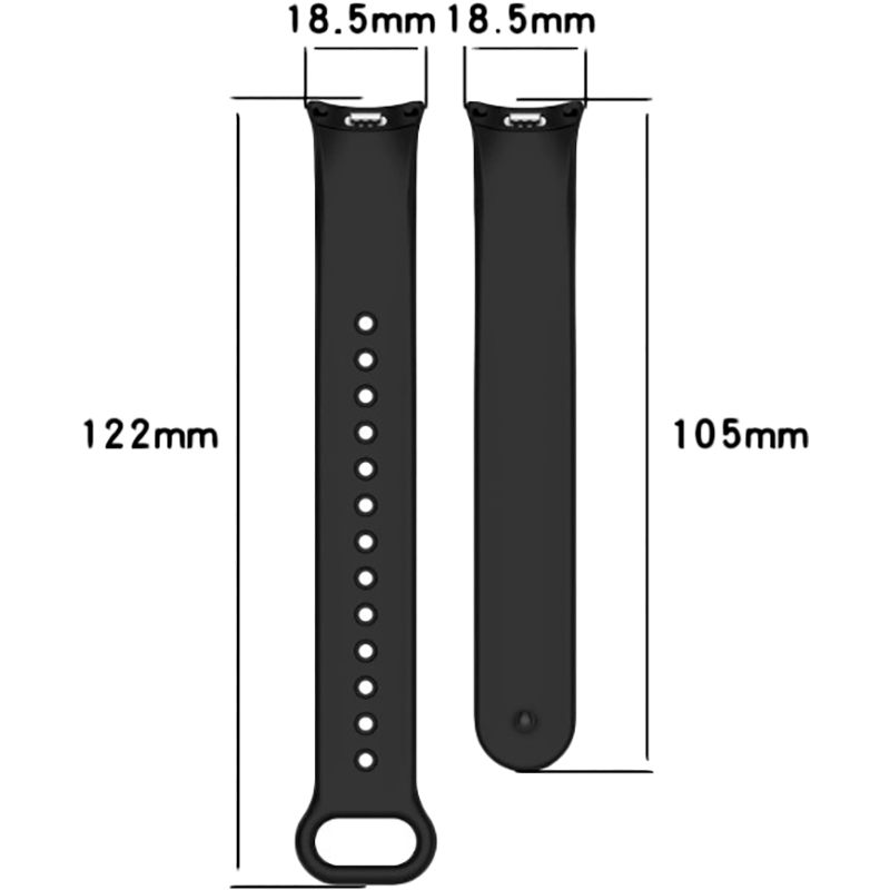 Ремешок BECOVER для Xiaomi Mi Smart Band 8 Gold (709386) Совместимость Xiaomi Mi Smart Band 8