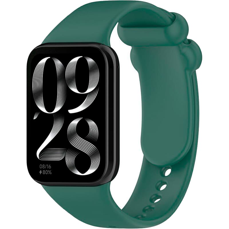 Ремешок BECOVER для Xiaomi Mi Smart Band 8 Pro Dark Green (710211) Совместимость Xiaomi Mi Smart Band 8 Pro