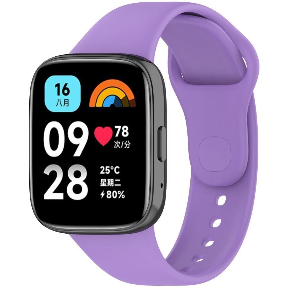 Ремешок BECOVER для Xiaomi Redmi Watch 3 Purple (710966) Тип ремешок