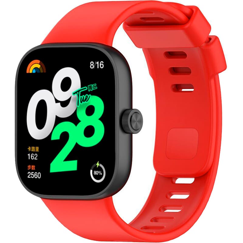 Ремешок BECOVER для Xiaomi Redmi Watch 4 Red (711503) Совместимость Xiaomi Redmi Watch 4