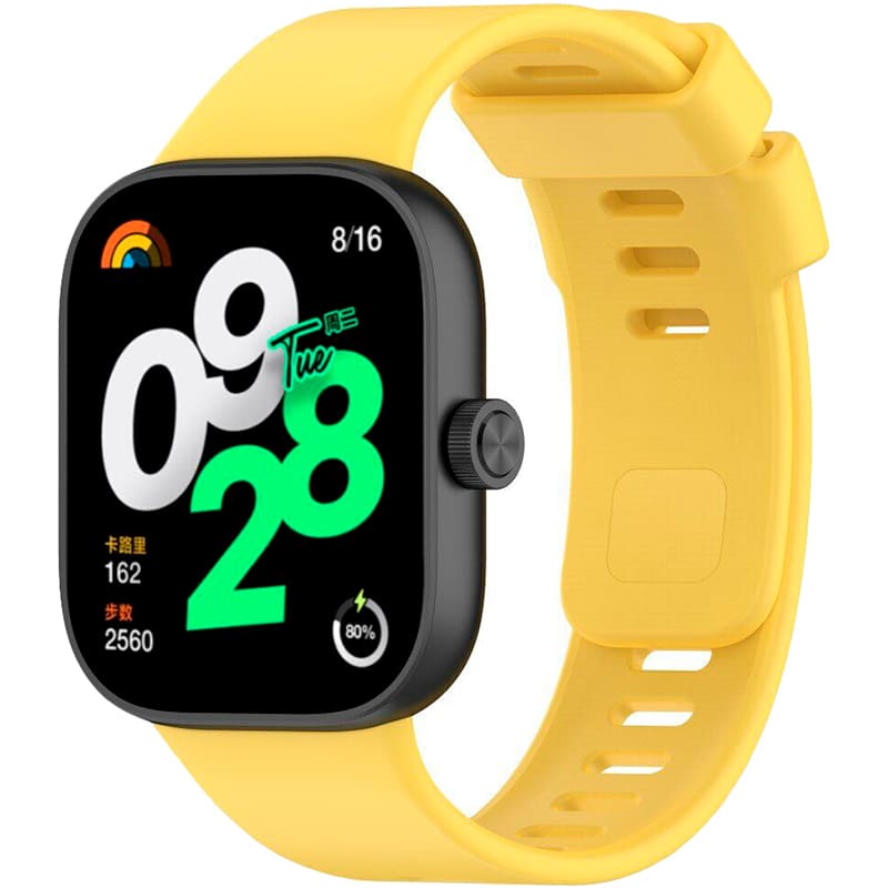 Ремешок BECOVER для Xiaomi Redmi Watch 4 Yellow (711506) Совместимость Xiaomi Redmi Watch 4