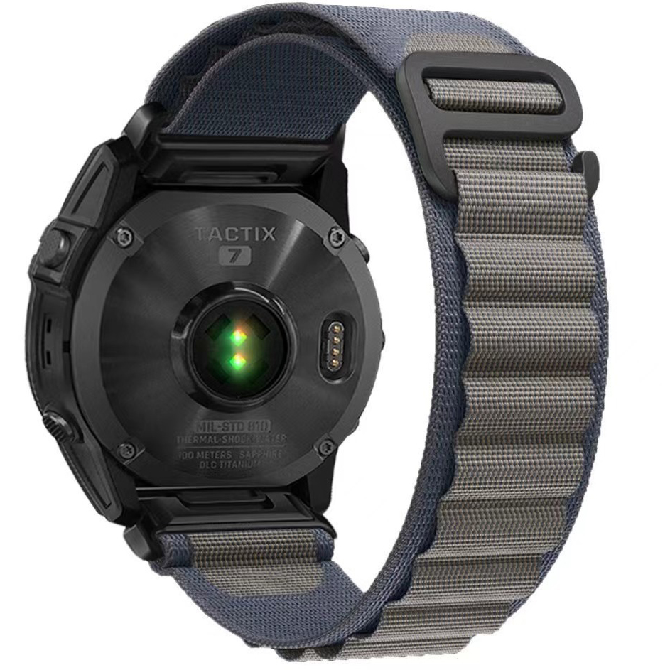 Ремінець ARMORSTANDART AlpinaStyle для Garmin 20 mm Blue (ARM85689) Сумісність за моделлю Garmin Fenix 6s