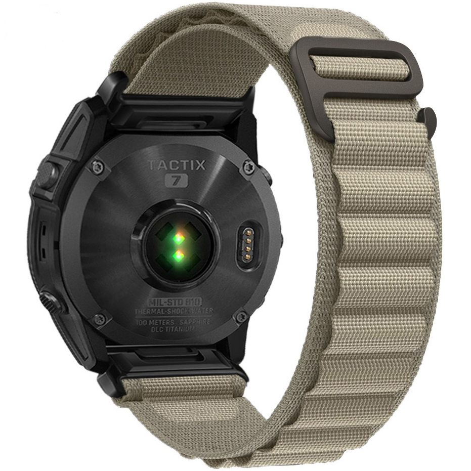 Ремешок ARMORSTANDART AlpinaStyle для Garmin 20 mm Olive (ARM85690) Совместимость по модели Garmin Fenix 7S