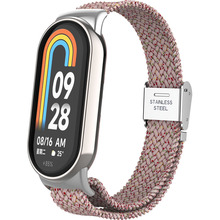 Ремешок ARMORSTANDART Braided Solo Loop для Xiaomi Mi Band 9/8 Starlight Pink (ARM86515)